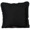 Vankúš - Zbierka domáceho štýlu 45 x 45 cm vankúš (Velvet vankúš čierny 45x45 cm)