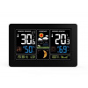 Solight meteostanica, extra veľký farebný LCD, teplota, vlhk