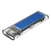 Skriňa Orico SSD M.2 , NVME, USB-C 3.1 Gen.2, 10 Gb/s (modrá) TCM2-C3-BL-BP-IP