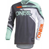 MX dres na motorku Oneal Hardwear Rizer grey/green - L