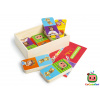 Rms CoComelon dřevěné domino puzzle