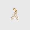 Amawell Elegantný prívesok písmeno A so zirkónmi - Zendaya 2001628860005