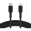 BELKIN kabel USB - C - Lightning, 1m, černý CAA003bt1MBK