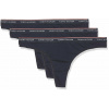Tommy Hilfiger 3PACK dámske tangá UW0UW00048 XS