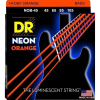 DR Strings NOB-45 (Sada 4 strún pre elektrickú basgitaru)