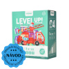 Mideer Puzzle LEVEL UP! 04 - DOPRAVNÉ PROSTRIEDKY