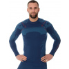Brubeck LS13040A Pánská mikina THERMO denim XXL