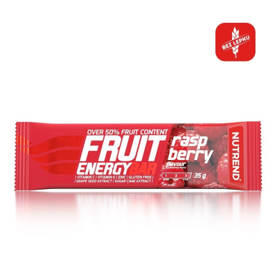 NUTREND FRUIT ENERGY BAR - malina, 35 g