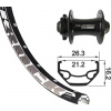 Predné koleso 26x1.9 XLC 6-der crn TA 15 32der Rodi Black Rock DISK crn Niro-paprs(crn)