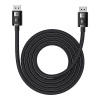 Baseus Video Cable Display Port High Definition Series 8K 60Hz Bi-Directional Cable 2m, Black (B00633706111-02)