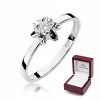 Zlatý Prsteň Zásnubný Diamantový 0.10 ct-152 (Zlatý Prsteň Zásnubný Diamantový 0.10 ct-152)