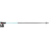 Dámské lyžařské hole Leki Artena Airfoil 3D - dark anthracite/light turquoise/white Délka: 125 cm