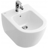 Villeroy & Boch Subway 2.0 Závesný bidet, 375x565 mm, s CeramicPlus, alpská biela 540000R1