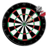 Xq Max Šípky s terčom 2cm flocked Dartboard - SET