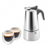 Sada Kávovar EMILIO + 2 sklenice na espresso - GEFU (Moka konvička na Espresso EMILIO a 2 sklenice na espresso - GEFU)