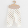 Dojčenské polodupačky New Baby Classic II hviezdy béžové