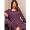 Dámske pyžamo Lormar 653837 L Purple