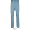 SOL´S JARED / Pánske saténové elastické nohavice - creamy dark blue 44