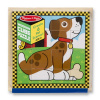Melissa & Doug - Drevené obrázkové kocky - Miláčikovia, 4x4