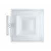 Duravit Karree - Mydlovnička s držiakom, chróm/mliečne sklo 0099521000