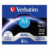 Verbatim BD-R 100GB 4x, 5ks