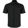 Bargear Pánska košeľa s krátkym rukávom KK120 Black 45/47 (XXL/18-18H)