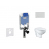 Ideal Standard ProSys Set predstenovej inštalácie, klozetu a sedadla Bau Ceramic, tlačidla Oleas M1, Rimless, SoftClose, biela ProSys80M SP136