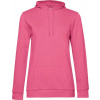 B&C | #Hoodie /women, Dámska mikina s kapucňou, ružová fizz, L
