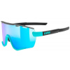 UVEX SPORTSTYLE 236 SET Aqua black mat/mirror blue CAT.3+CAT.0 sportovní brýle s vyměnitelnými skly