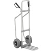 Hliníková rudla na vrecia s lyžinou ,lopata na balíky š x h 430 x 250 mm, hliník EUROKRAFTpro