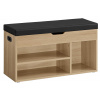 Skrinka na topánky s podsedákom - dub sonoma - LHS030B11