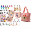 Súprava na výrobu náramkov a bižutérie + plyšová taštička Labubu