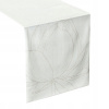 Behun na stol - Biely behúň 180 x 35 cm (Tabuľka Blink-12 35x180 Eurofirans White)