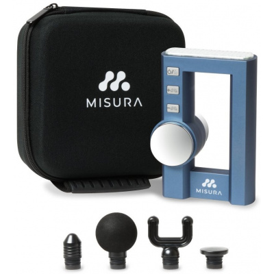 MISURA MISURA masážna pištol MB2 s funkciou nahrievania- BLUE