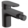 Hansgrohe Vernis Blend Bidetová batéria stojánková výpusť s tiahlom, Čierna mat 71210670 HG 71210670