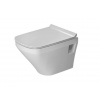 Duravit DuraStyle Závesné WC Compact, Rimless, s WonderGliss, alpská biela 25710900001