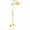 Ideal Standard CeraTherm Sprchový set s termostatom, priemer 30 cm, kefované zlato A7589A2