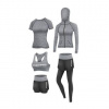 Merco Runner 5W fitness set sivá veľ. S