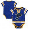 Outerstuff Dětské body St. Louis Blues NHL Hockey Pro Creeper Plain Back Veľkosť: Batole 24 měsíců