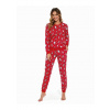 Dámske pyžamo CORNETTE 163/335 Gnomes 3 - červená XL