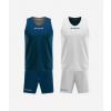 KIT DOUBLE IN MESH basketbalový set modrá-biela XL