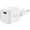 TRUST nabíječka 20W Maxo, USB-C, Nabíječka do zdi, bílá 25205