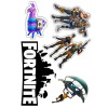 CUKROVÁ TLAČ jedlý obrázok na tortu Cukrová hmota FORTNITE HRA BATTLE LAMA SADA
