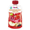 Hipp BIO Smoothie Jablko Banán Červené ovocie vrecko ovocný príkrm 120 ml - Jablko, Banán