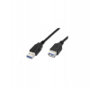 Predlžovací kábel USB PremiumCord 3.0 Super rýchly 5Gbps A-A, MF, 9pin, 3m (ku3paa3bk)