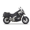 SHAD Kompletná sada bočných čiernych hliníkových kufrov SHAD TERRA BLACK, 36L/36/ bočné kufre, vrátane montážnej sady SHAD HONDA NC 750 X 2021-