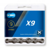 KMC Reťaz MTB KMC X9 GRAY 114ČL - Sivá