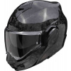 Moto přilba SCORPION EXO-TECH EVO CARBON ONYX černá - Velikost XL