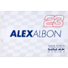Vlajka Red Bull Amrbr Fw 90x60 Albon Flag White