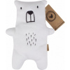 Z&Z maznáčik hračka pre bábätká Mini Bear 36 cm biely